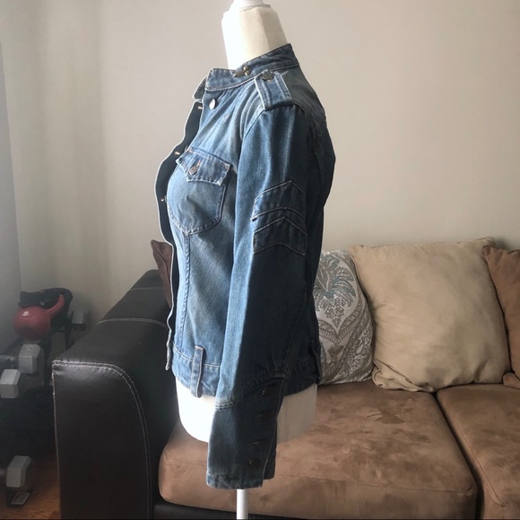 The Limited Military style denim jacket - Picture 4 of 6